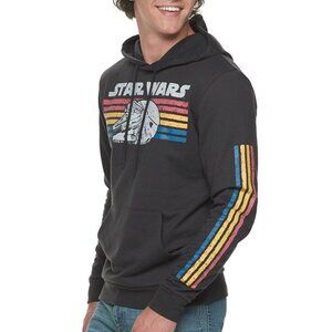 New! Star Wars Millennium Falcon Fleece Hoodie Sweatshirt